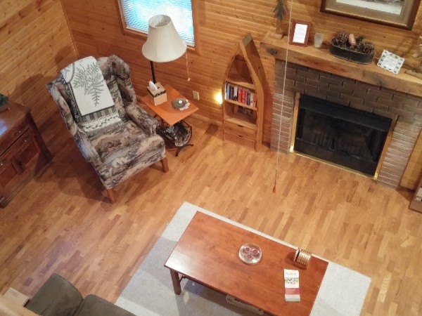 Hiding Place Cabins, THE LOFT (photo #4)