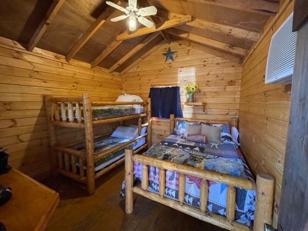 Birch Log Cabin